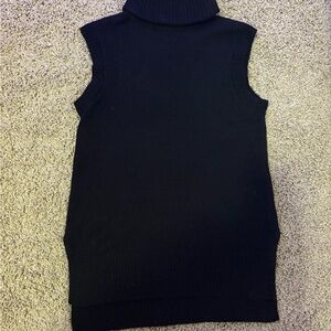 Women’s Black Turtleneck Tank